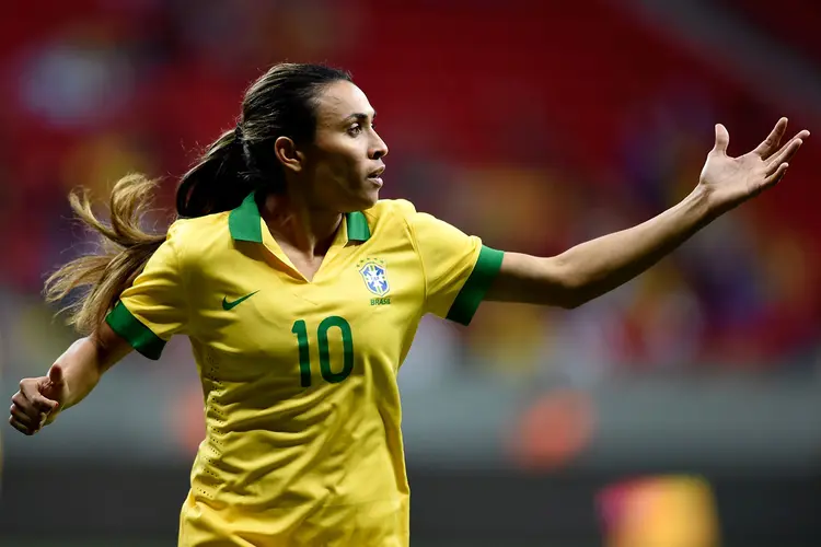 Marta: a seleção feminina estreia a Copa do Mundo neste domingo (9) (Buda Mendes/Reuters)