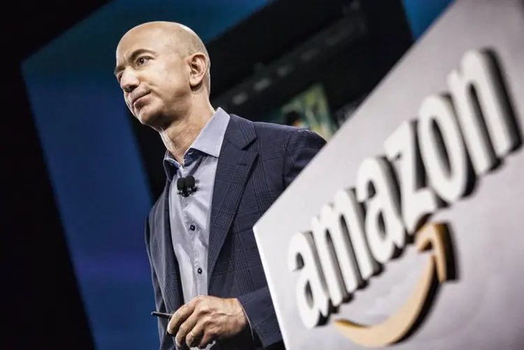 O CEO da Amazon Jeff Bezos, já espera maior regulação para o seu negócio (David Ryder/Getty Images)