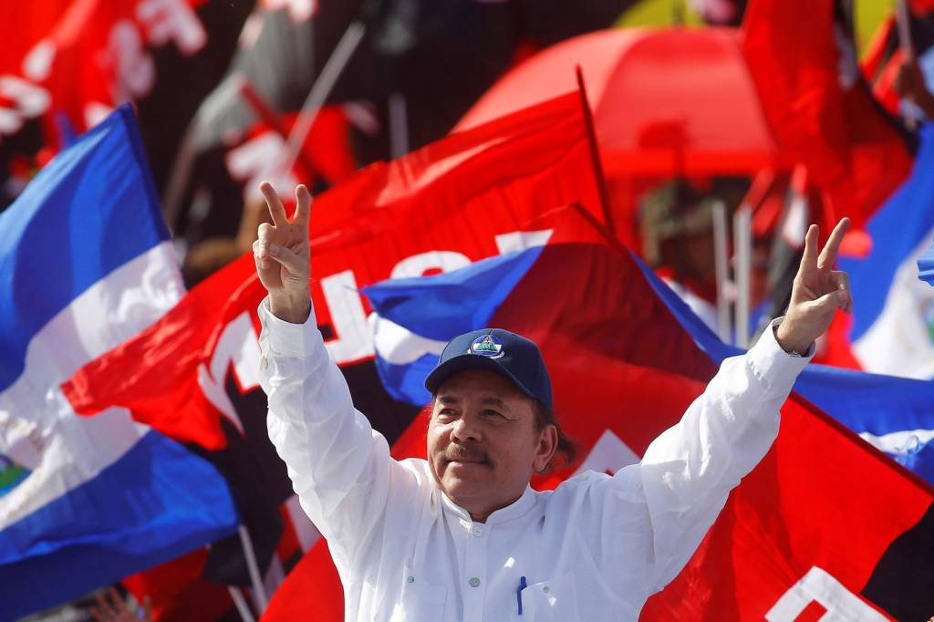 Apoio ao presidente da Nicarágua tem origem na Frente Sandinista