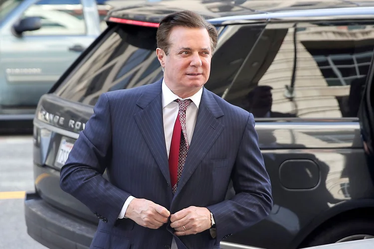 Paul Manafort: Trump disse que veredicto do júri é parte de uma "caça às bruxas" depois das eleições de 2016 (Jonathan Ernst/Reuters)