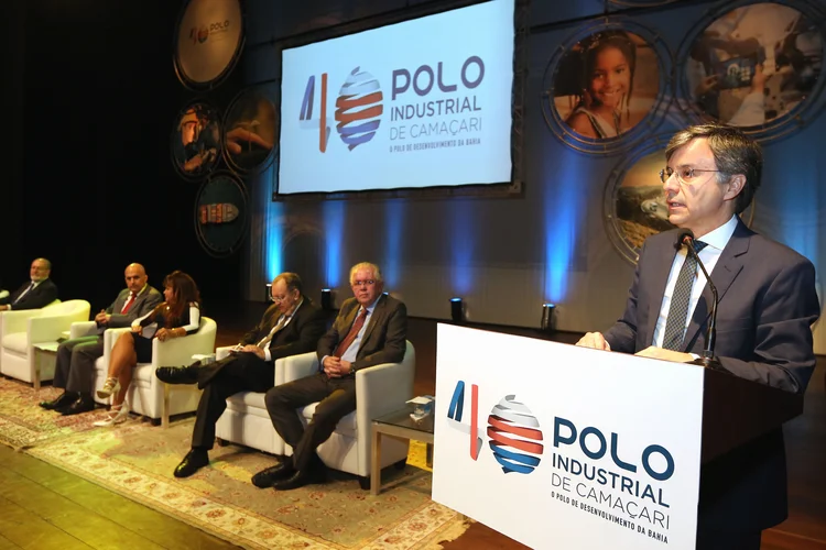 Comemoração de 40 anos do Polo Industrial de Camaçari na Bahia em 05/07/2018 (Carlos Casaes/Divulgação)