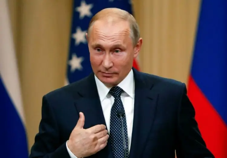 Vladimir Putin: "O agressor deve compreender que o castigo é inevitável, que será destruído. E nós, como vítimas de uma agressão, como mártires, iremos ao paraíso", disse (Grigory Dukor/Reuters)