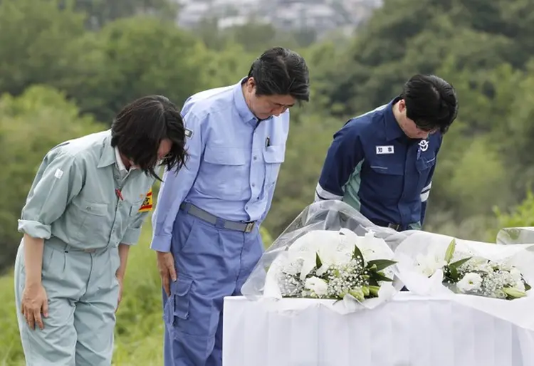 Japão: ao menos 176 pessoas morreram e dezenas estão desaparecidas (Kyodo/Reuters)