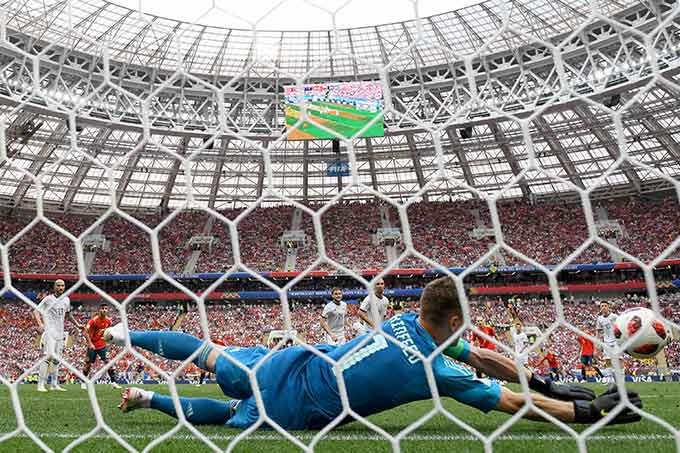 Rússia derrota Espanha nos pênaltis nas oitavas da Copa 2018