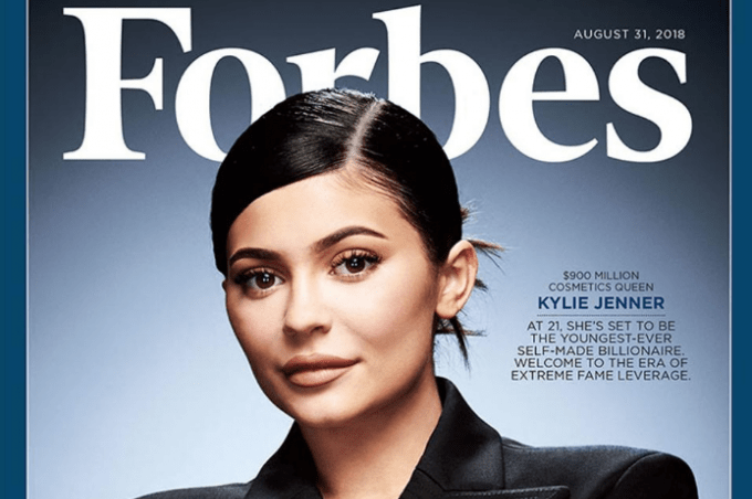 Como o Instagram pôs Kylie Jenner na capa dos bilionários da Forbes