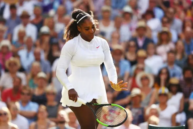 Testes: um relatório publicado pelo site de notícias Deadspin mostrou que em 2018, somente até o mês de junho, Serena Williams já tinha realizado cinco testes antidoping (Michael Steele/Getty Images)