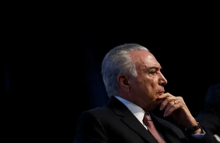 O presidente Michel Temer: os R$ 14 bilhões de folga são abatidos da dívida do setor público (Adriano Machado/Reuters)