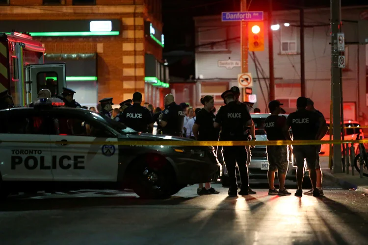 Três dos cinco feridos internados no Hospital St. Michael de Toronto estão em estado grave (Chris Helgren/Reuters)