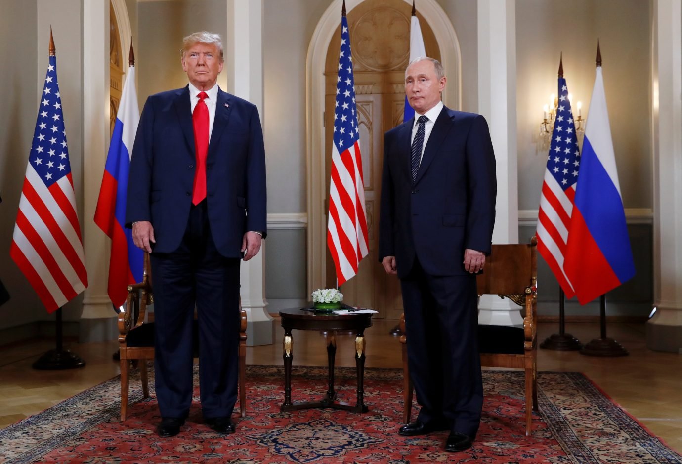 Trump e Putin discutiram sobre retorno de refugiados à Síria, segundo EUA