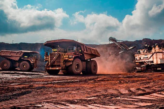 Preço do minério de ferro perde força desde junho, quando atingiu US$ 220 a tonelada | Foto: Germano Lüders/EXAME (Germano Lüders/Exame)