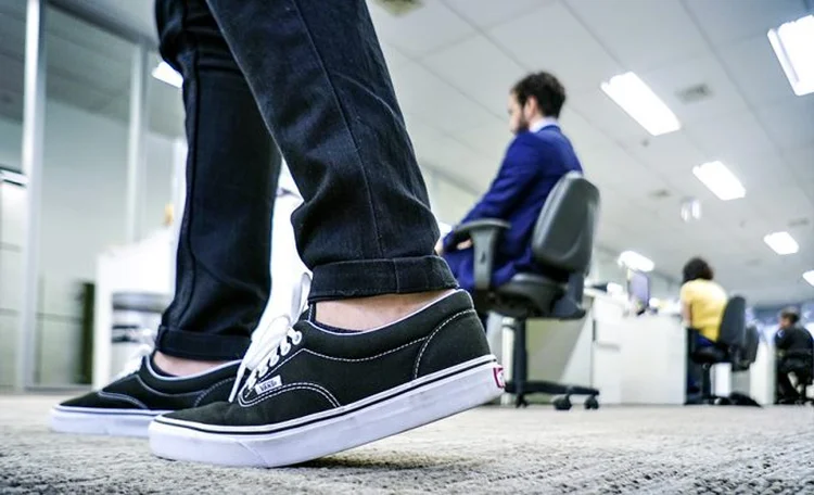 Vans chega aos escritórios: marca de tênis é a preferida entre os jovens americanos, à frente de Nike e Adidas (Eduardo Frazão/Exame)