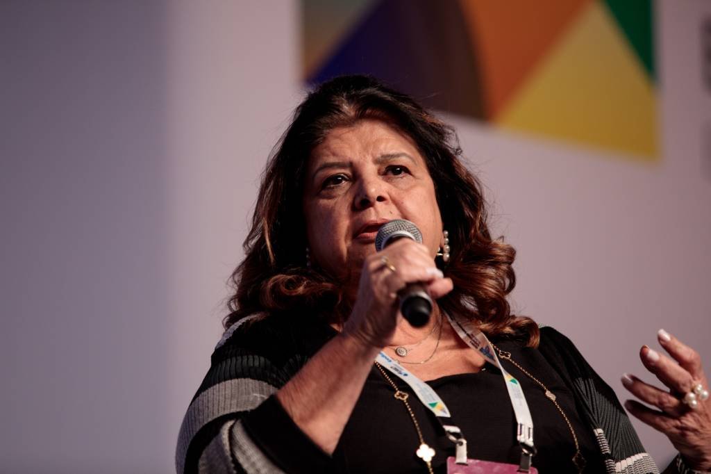 Luiza Trajano: "acredito no nosso poder de se reinventar" (Patricia Monteiro/Bloomberg)