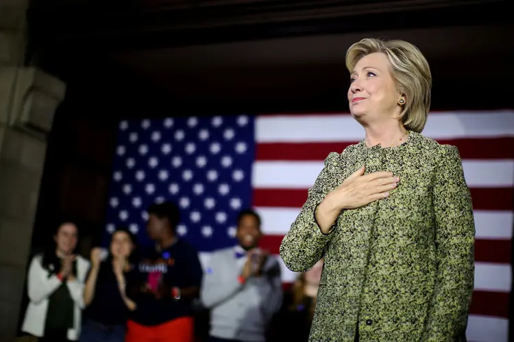 Eleições americanas: o chamado "efeito anti-Trump" e a derrota da candidata democrata Hillary Clinton acabaram motivando mulheres a se engajar na disputa deste ano (Carlos Barria/Reuters)