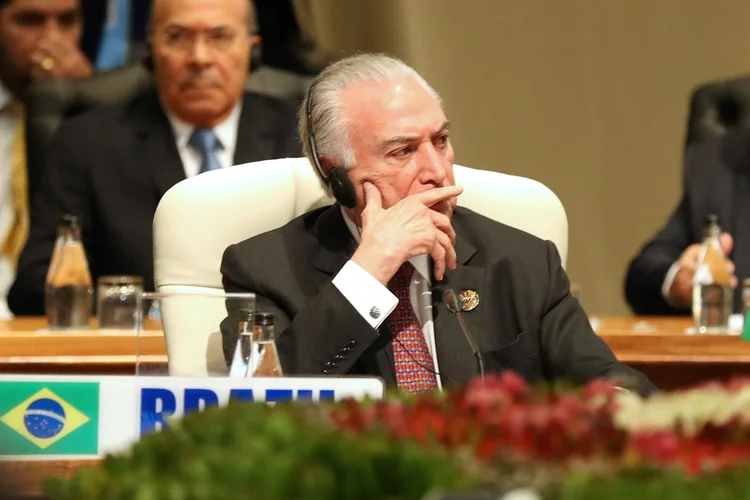 Michel Temer: ontem, o Supremo também prorrogou outra apuração contra o emedebista (Mike Hutchings/Reuters)