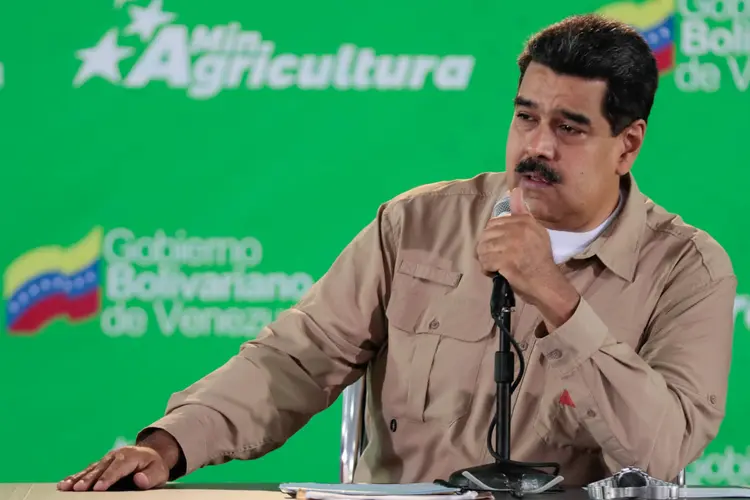 Nicolás Maduro: presidente disse ter sofrido ataque com drones carregados com explosivo (Miraflores Palace/Handout/Reuters)