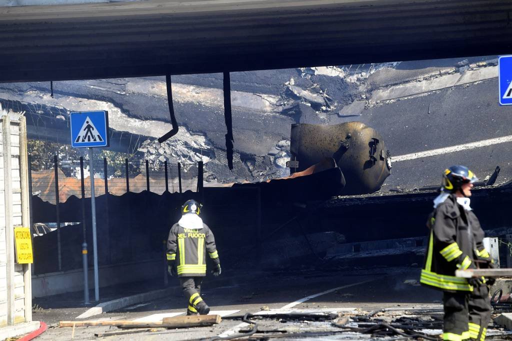 Explosão de caminhão deixa ao menos 1 morto e mais de 60 feridos na Itália
