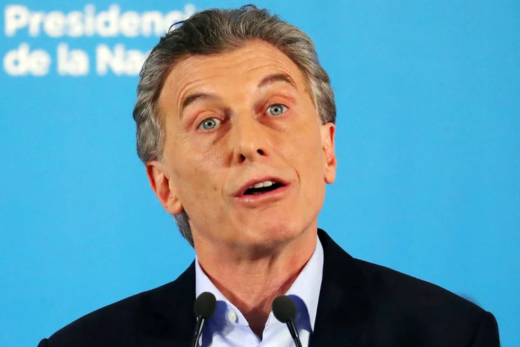 Mauricio Macri: presidente disse que pretende trabalhar em parceria com Bolsonaro (Marcos Brindicci/Reuters)