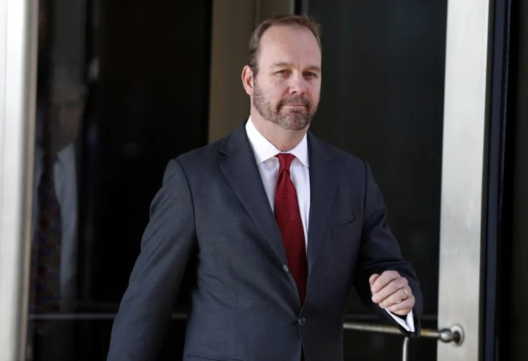 Rick Gates: ele disse que ajudou Manafort a preencher declarações fiscais falsas e não declarou contas bancárias no exterior (Joshua Roberts/Reuters)