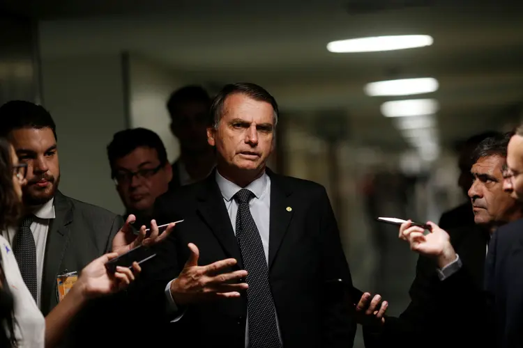 Jair Bolsonaro: Apesar de terem sido arrolados como testemunhas de defesa, nenhum dos deputados que prestaram depoimento presenciou as declarações feitas pelo presidenciável (Adriano Machado/Reuters)