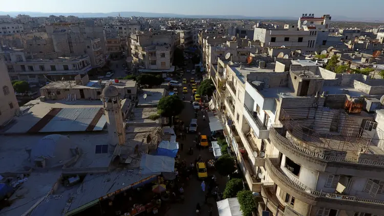 Idlib, cidade no noroeste da Síria (Ammar Abdullah/File Photo/Reuters)