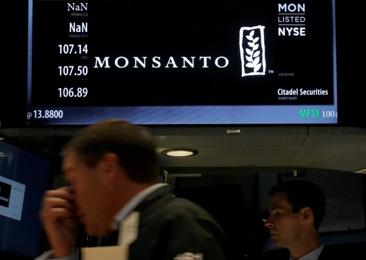 Monsanto: decisão representa um grave revés para o gigante alemão Bayer, o novo proprietário da Monsanto (Brendan McDermid/Reuters)
