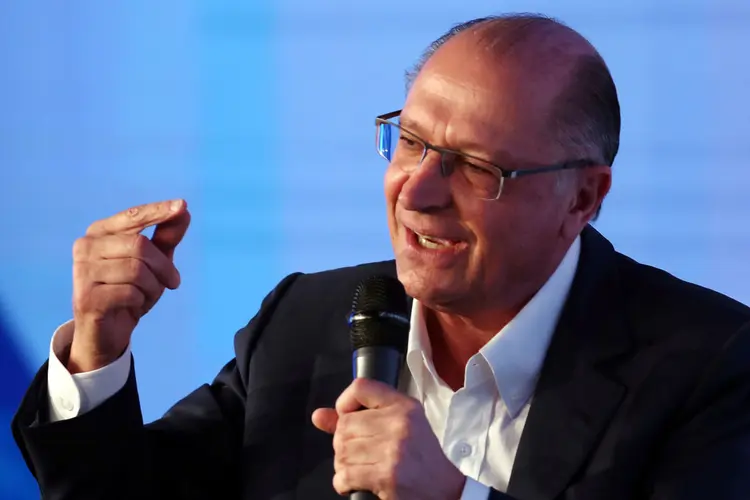 Geraldo Alckmin: "Crime organizado não tem fronteira, você tem que combater 24 horas por dia" (Paulo Whitaker/Reuters)