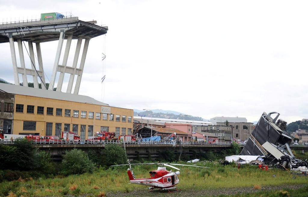 Concessionária de viaduto que caiu na Itália administra estradas no Brasil