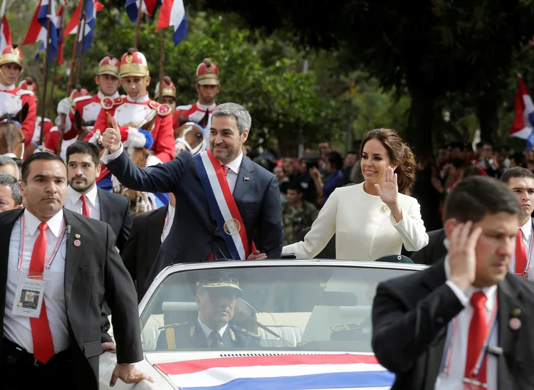 É hora de deixar de lado a hipocrisia e erguer a voz contra as injustiças, disse Abdo Benítez (Jorge Adorno/Reuters)