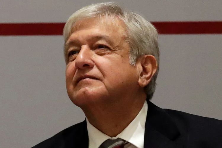 López Obrador: presidente mexicano anunciou que quer desmantelar o complexo esquema de tráfico (Henry Romero/Reuters)