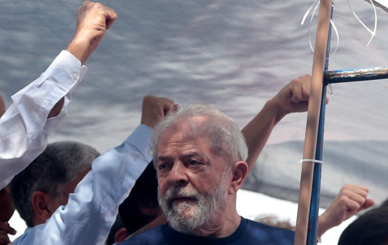 Ex-presidente Luiz Inácio Lula da Silva: julgamento da candidatura acontece hoje (31) no TSE (Leonardo Benassatto/Reuters)