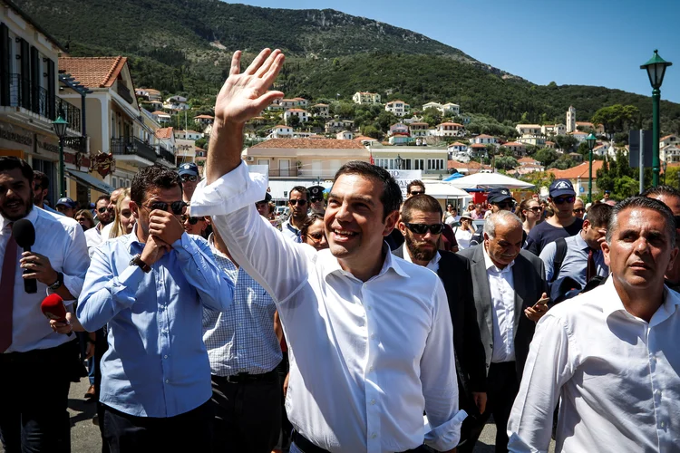 A Grécia recebeu 289 bilhões de euros em empréstimos em três programas em oito anos (Yiorgos Kontarinis/Eurokinissi/Reuters)