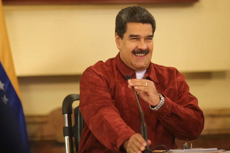 Nicolás Maduro: "Apesar das imensas diferenças históricas, das imensas diferenças ideológicas, eu estaria disposto a apertar a mão do presidente dos EUA" (Miraflores Palace/Reuters)