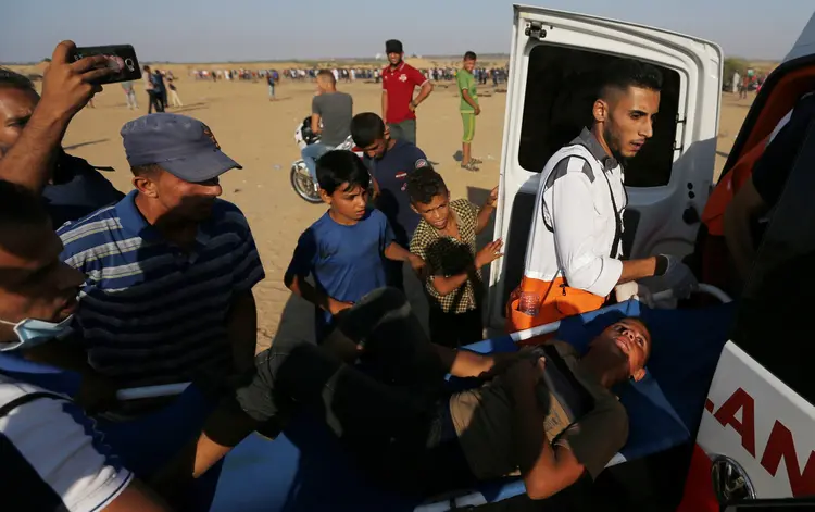 Gaza: a Suprema Corte disse que negar permissão de tratamento médico para esses doentes é ineficaz e ilegal (Ibraheem Abu Mustafa/Reuters)