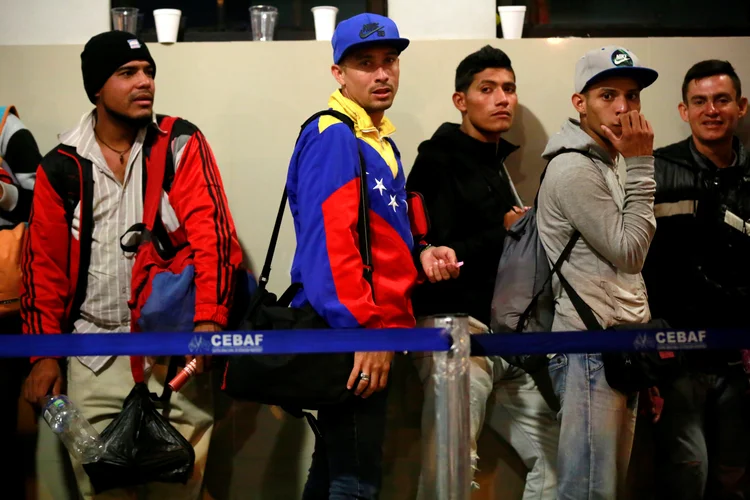 Venezuela: a diáspora de venezuelanos se assemelha à crise dos refugiados no Mediterrâneo, segundo a ONU (Douglas Juarez/Reuters)