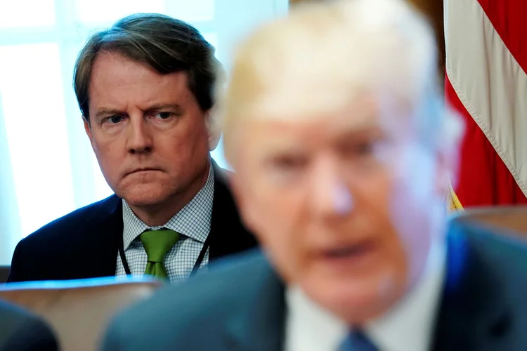 Conselheiro da Casa Branca Don McGahn vai deixar o cargo no outono dos Estados Unidos (Jonathan Ernst/File Photo/Reuters)