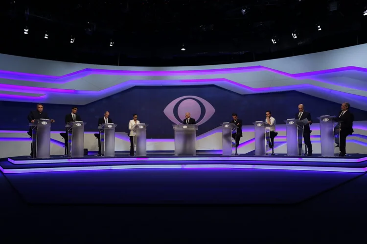 Debate dos presidenciáveis na Band
Kelly Fuzaro/Band (Kelly Fuzaro/Band/Divulgação)