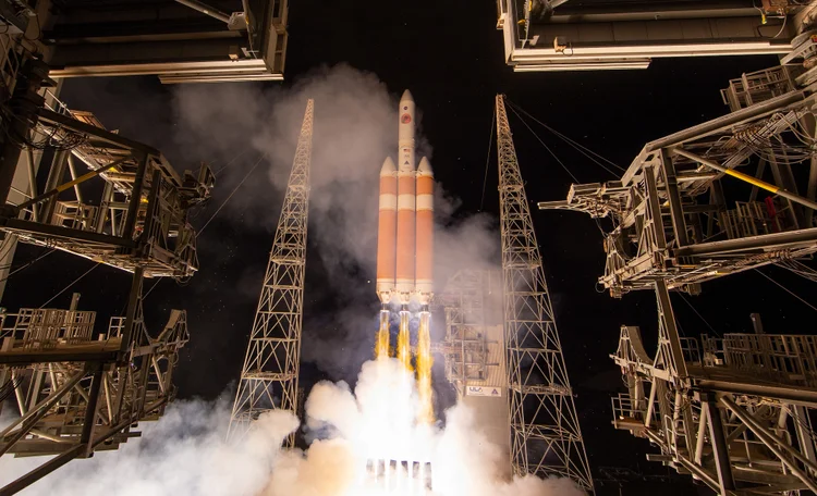 Parker Solar Probe, a sonda da Nasa que vai estudar o sol de perto, é lançada (Nasa/Divulgação)