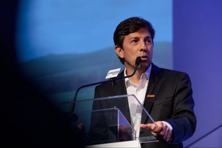 João Amoêdo, empresário e candidato à presidência pelo Partido Novo (Patricia Monteiro/Bloomberg)