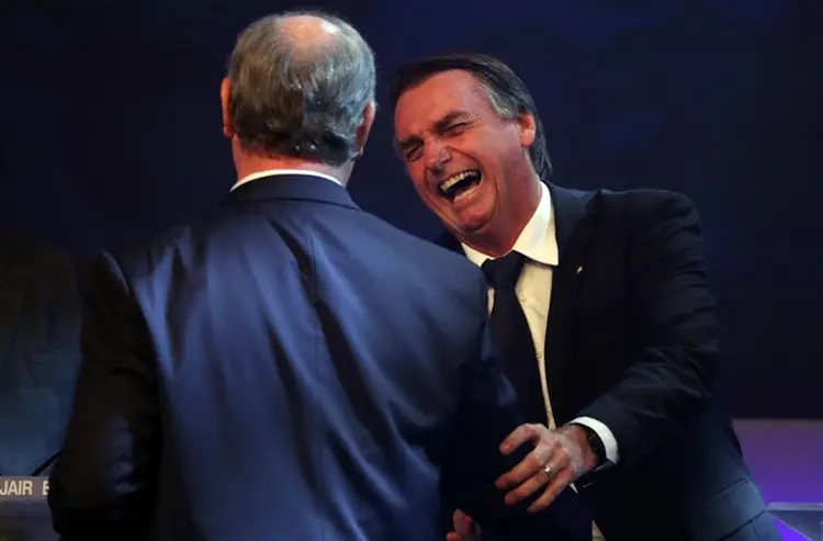 Jair Bolsonaro e Ciro Gomes: campanha mais curta tende a beneficiar quem está liderando as pesquisas (Paulo Whitaker/Reuters)