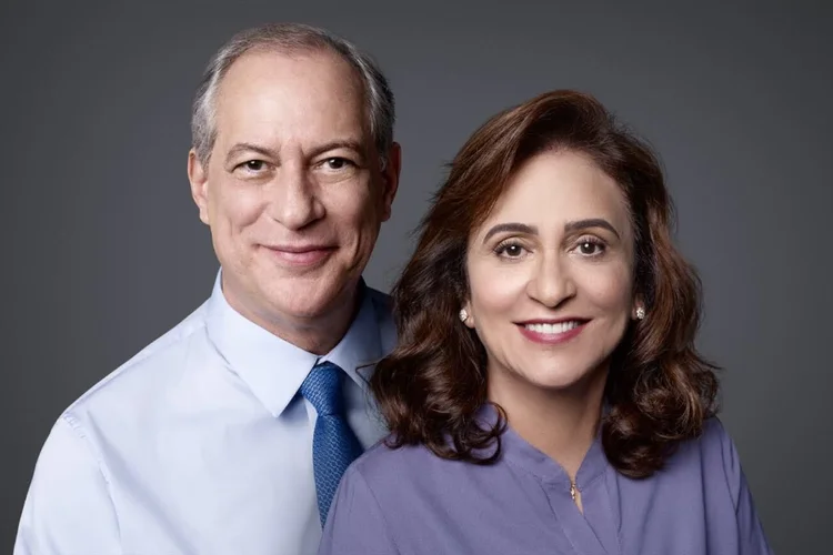 Foto oficial da campanha de Ciro Gomes e Katia Abreu (Twitter Katia Abreu/Divulgação)