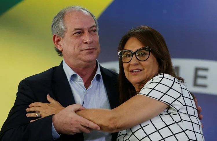 CIRO GOMES E KÁTIA ABREU: o candidato do PDT viaja com sua vice ao Tocantins, onde eles terão reunião com representantes do agronegócio / REUTERS/Adriano Machado (Adriano Machado/Reuters)