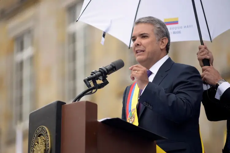 A embaixada israelense em Bogotá se disse surpresa e decepcionada com a decisão do ex-presidente colombiano (Divulgação/Reuters)
