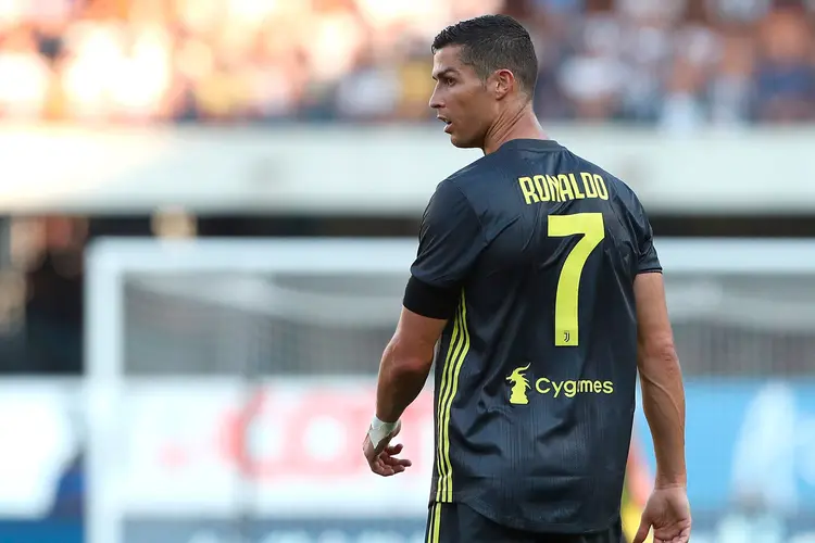 Jogador de futebol, Cristiano Ronaldo na Juventus (Marco Luzzani/Getty Images)