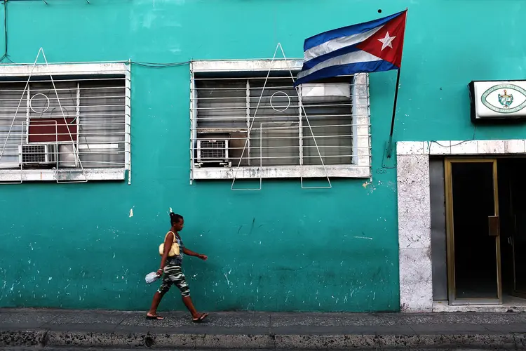 Cuba: Brasil é um importante fornecedor de alimentos para a ilha e contrata profissionais da saúde de Cuba para o programa "Mais Médicos" desde o governo Dilma (Spencer Platt/Getty Images)