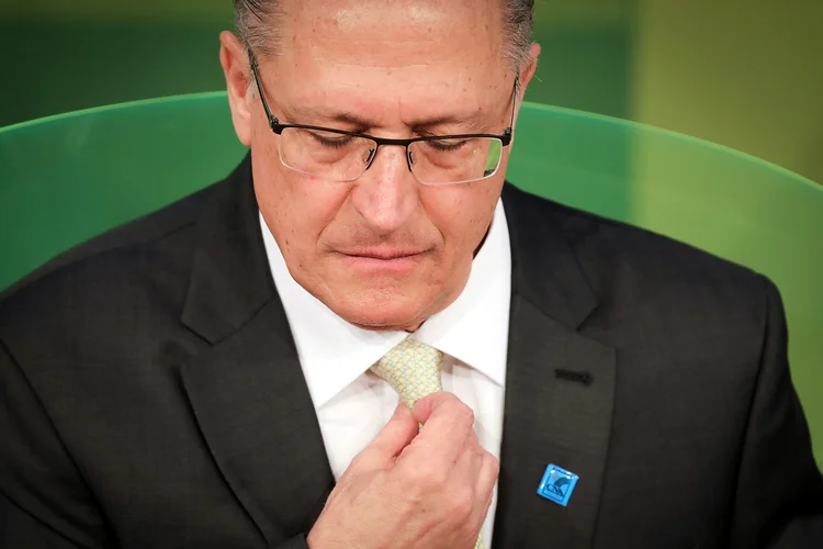 Alckmin: em bolsa paralela, as ações hoje valem menos de 2 centavos (ndre Coelho/Bloomberg/Bloomberg)