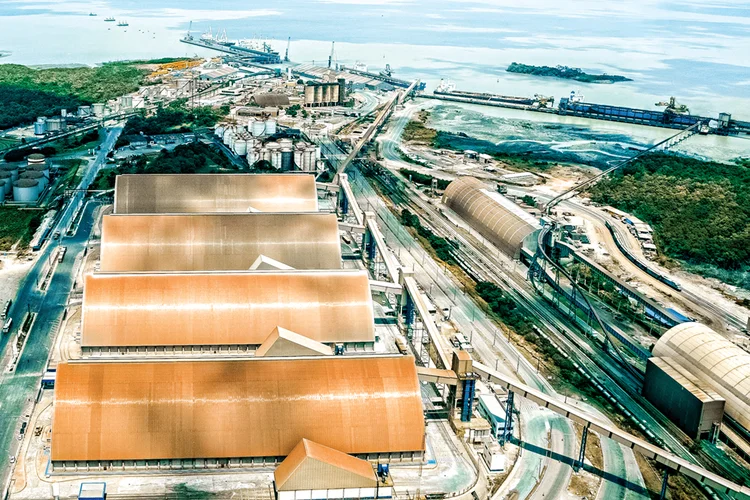 Terminal no porto de Itaqui, no Maranhão: porta de saída dos grãos produzidos na região do Matopiba  (ALZ Grãos/Divulgação)