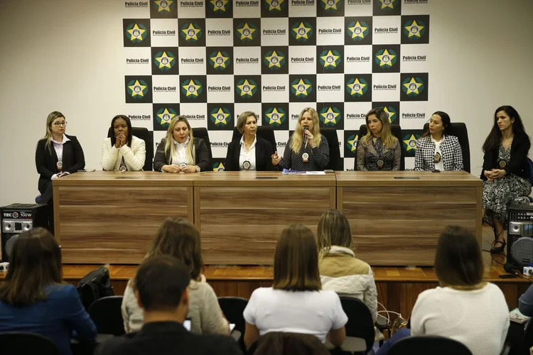 Delegada Gabriela Von Beauvais afirma que maioria das vítimas procura a delegacia depois de três ou quatro agressões (Tomaz Silva/Agência Brasil)