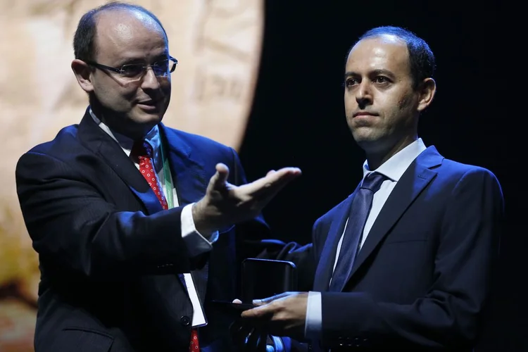 Caucher Bikar: Medalha Fields foi roubada minutos depois de ser entregue a ele na última quarta-feira (Tânia Rêgo/Agência Brasil)