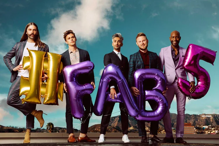 Os cinco fabulosos: eles são Karamo Brown, Tan France, Jonathan Van Ness, Bobby Berk e Antoni Porowski (Netflix/Divulgação)