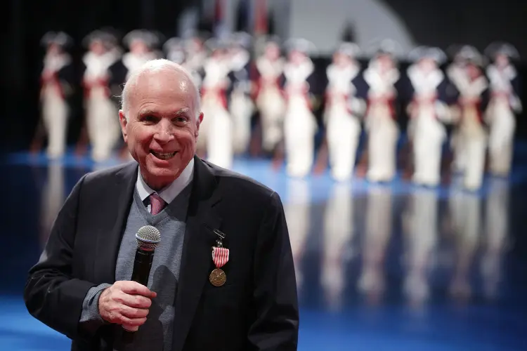 Senador americano, John McCain (Alex Wong/Getty Images)